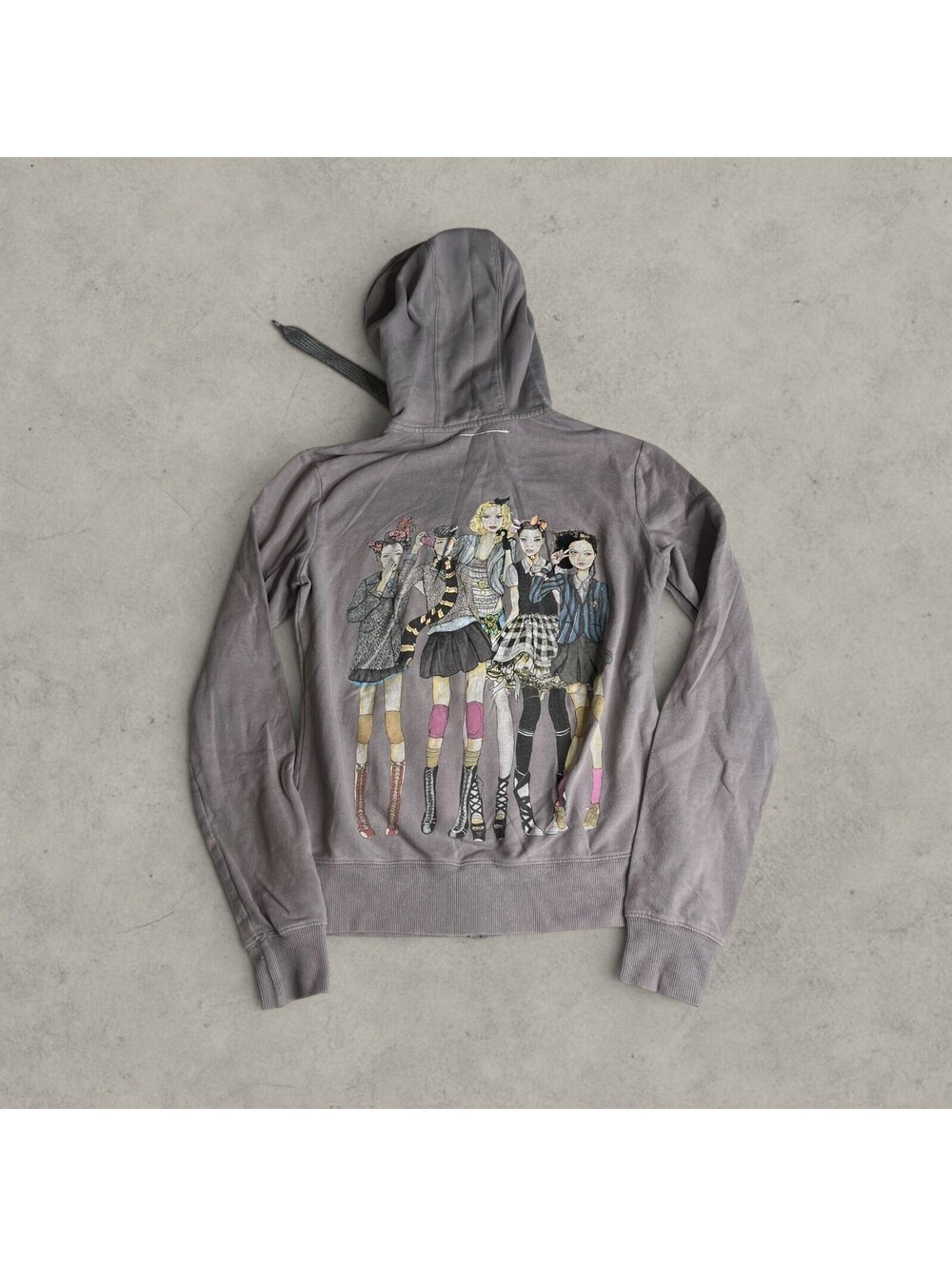 Very Rare Harajuku Lovers Gwen Stefani Hoodie ingreu - Small